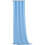 Weckbrodt Vorhang »Ronja«, (1 St.), Gardine, Thermo, blickdicht, wärme- und kälteisolierend, Schalldämmend, blau