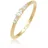 Elli Ring 925 Silber Verlobungsring in gold, | Gr.: 52