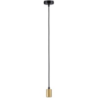 Paulmann 71134 Pendelleuchte E27 Schwarz (matt), Gold