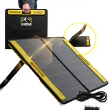 Craftfull Solarpanel faltbar 60w 100w 200w 300w - Solartasche Outdoor - Solarmodul für tragbare Powerstation - Balkonkraftwerk - Solaranlage mit 3 x USB Anschluss - Camping Solargenerator (100 Watt)