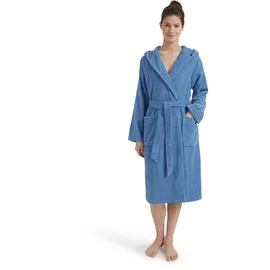 Möve Bademantel Superwuschel cornflower XL