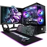 Vibox III-418 Gaming PC Set Komplett • Monitor 23 Zoll • Intel Core i7 12700KF 5,0GHz • Nvidia RTX 3050 6GB • 16GB RAM • 1TB SSD • Windows 11 • WLAN