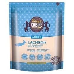 Kitty's Cuisine Adult Lachsliebe mit feinem Lachsfilet, Spinat & Chiasamen 300 g