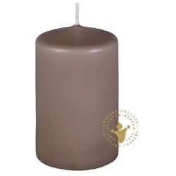 Jaspers Kerzen Stumpenkerzen flachs 100 x 60 mm, 10 Stück