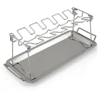 BBQ-Toro Hähnchenschenkelhalter 15 cm Edelstahl Silber