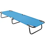 vidaXL Klappliege 97 x 63 x 28 cm Türkisblau