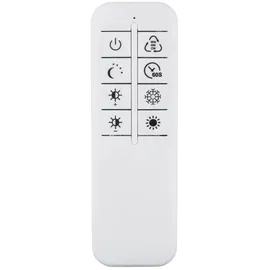 GLOBO Deckenleuchte 1 LED silberfarben