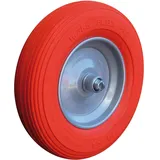 MÜBA Polymeres Rad m.Achse u.Kugell.D.400mm Radbreite 100mm