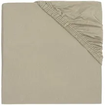 jollein Spannbettlaken Jersey 75 x 95 cm Olivgrün