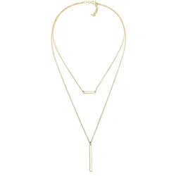 Elli Choker Geo Layer Minimal 925 Silber Ketten   Damen 