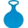 Prosperplast Schneerutscher blau (46,5x33,5x1,5)