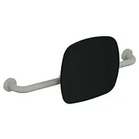 Hewi 801 Rückenstütze 801.51B916395 Wandabstand 150mm, matt, Lehne tiefschwarz,