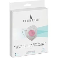 Maske Air Plus - Hohe Atmungsaktivität +56% - Schutz 99,9% - Wiederverwendbar 20 Wäsche und bis zu 16 Stunden Dauerbetrieb - Hergestellt in Spanien - Zertifiziert von AITEX