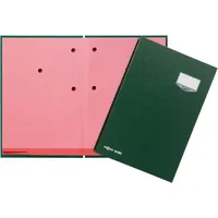 Pagna Unterschriftenmappe de Luxe 24202-03 20Fächer Pappe grün
