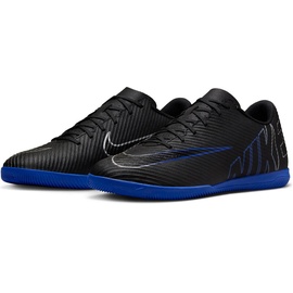 Nike Herren Vapor 15 Club IC, black/chrome-hyper royal 45.5