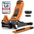 GENTOR Wagenheber hydraulisch 3T Flach Rangierwagenheber Autoheber 75-505mm orange