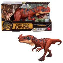 Mattel Jurassic World: Survival Actionfigur Wild Roar Afrovenator