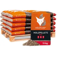 Heizfuxx Holzpellets Red 15 kg x 20 Sack 300 kg Palette