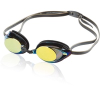 Speedo Vanquisher 2.0 Mirrored Swim-Swimming Racing Goggles-Gold Anti-Fog