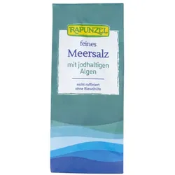 Rapunzel Meersalz jodiert bio