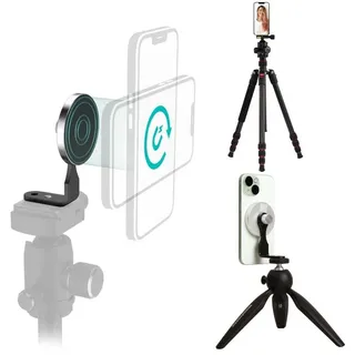 Hama "MagPod", Smartphone Halterung, Schwarz