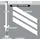 Ambiente Home Anbauzaun Paneel 150 124,2 x 180 cm Grau/Aluminium