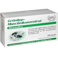 GRÜNLIPPMUSCHEL Konzentrat Kapseln 180 St GRÜNLIPPMUSCHEL Konzentrat Kapseln 180 St