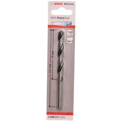 Bosch 2608577172 HSS-Metall-Spiralbohrer PointTeQ 8,5x117/75mm