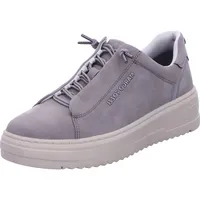 Marco Tozzi Damen Sneaker flach mit Wechselfußbett Freizeit, Grau 38
