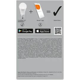 LEDVANCE SMART+ WiFi Classic A60 E27