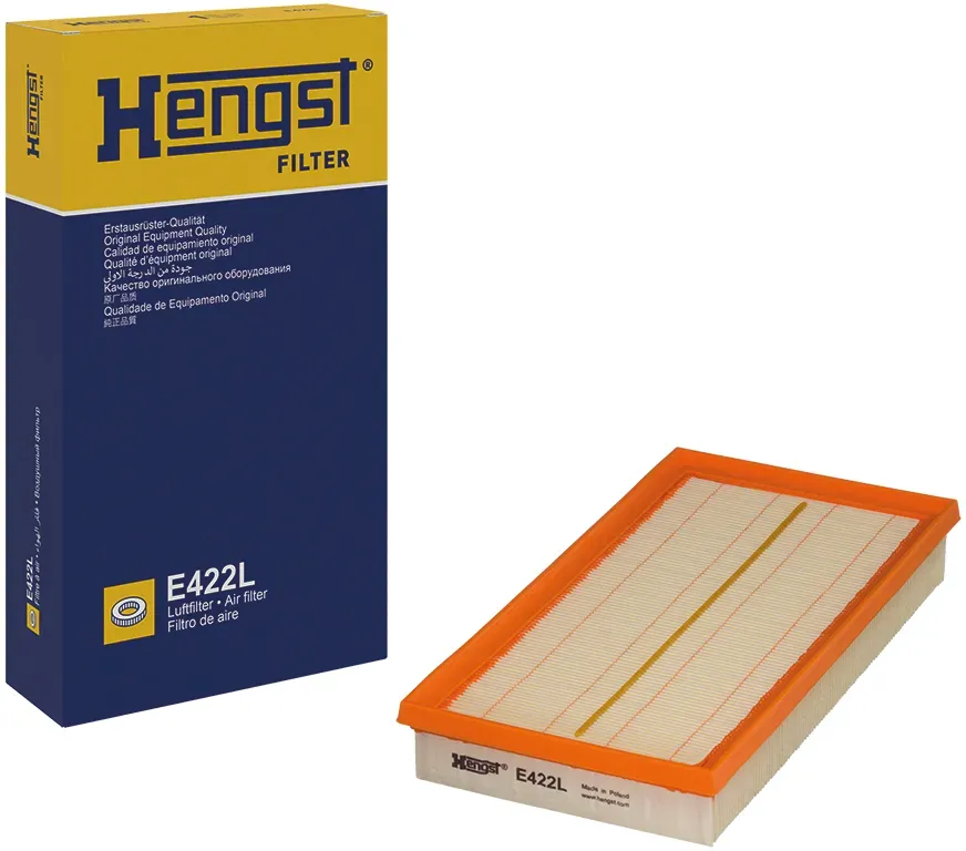HENGST FILTER Luftfilter e422l Filtereinsatz 41mm für VAG