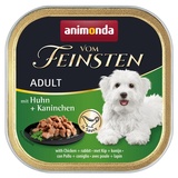Animonda Vom Feinsten Adult Huhn & Kaninchen in Sauce 22 x 150 g