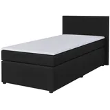 Roller Boxspringbett - H3 - graphit - 90x200 cm