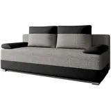 e-meubles Schlafsofa atlanta – Polstersofa Schlafcouch Sofa Sofagarnitur Couch Schlafsofa für Wohnzimmer mit Bettfunktion, Schlaffunktion und Bettkasten:
