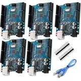 AZDelivery 5 x Mikrocontroller Board AZ-ATmega328-Board mit USB-Kabel inklusive E-Book!