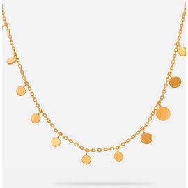 Pernille Corydon Halskette mit Anhänger Sheen gold