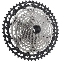 Shimano Kassette 12-fach 10-45 Silber/Schwarz