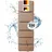 Slim Wandtank 330 l taupe