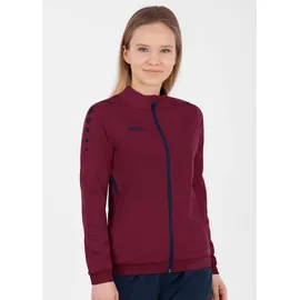 Jako Damen Polyesterjacke Challenge, Maroon/Marine, 42