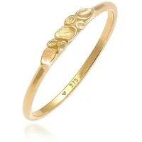 Elli Ring 375 Gelbgold Blume in Gold | Gr.: 58