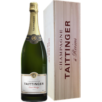 Champagner Taittinger - Prestige - Doppelmagnum (Jéroboam) - in Edler Holzkiste
