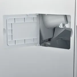 Juskys Eiswürfelmaschine PIM200L & Timer – Elektrischer Eiswürfelbereiter Silber