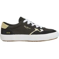 Pepe Jeans Travis Brit W Sneaker, schwarz (Schwarz), 5