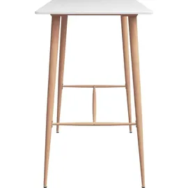 vidaXL Bartisch 120 x 60 x 105 cm Weiß