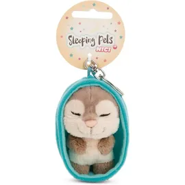 NICI Schlüsselanhänger Sleeping Pets Otter 8 cm