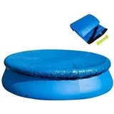 luxuskollektion Poolabdeckung blau 366 cm