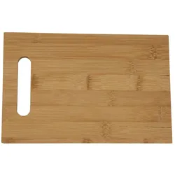 Schneidebrett aus Bambus-Holz 16 x 25 cm
