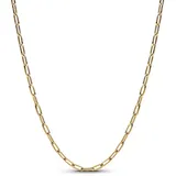 Pandora 363416C00-70 Damenkette Längliche Glieder Goldfarben