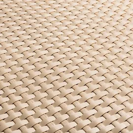 nyvi Balkonverkleidung 90 x 300 cm Beige Polyrattan