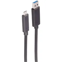 ShiverPeaks USB-A auf USB-C 15 m Schwarz